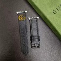 GUCCI グッチ ブランド アップルウォッチ 8/SE2/Ultra/7バンド モノグラム レザー 芸能人愛用  Apple Watch 8/7/se2/6/5/se/4/3/2ベルト 大人気  38/40/41/42/44/45/49MM ファッション メンズ レディース