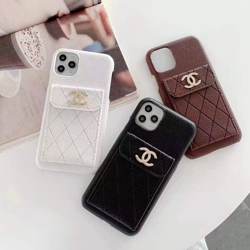 chanel シャネル ブランド 可愛い 革バ ッグ カード モノグラム ジャケット アイフォン13/13 pro