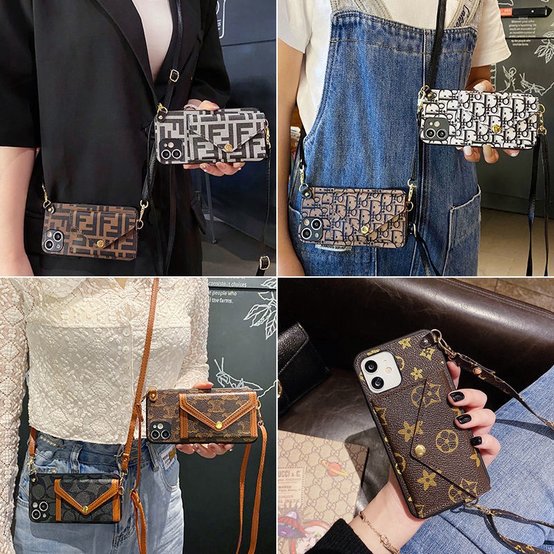 LV エルメス ルイヴィトン ディオール iphone 14/14 pro/14 pro max/14 plusケース ストラップ付き 紛失防止