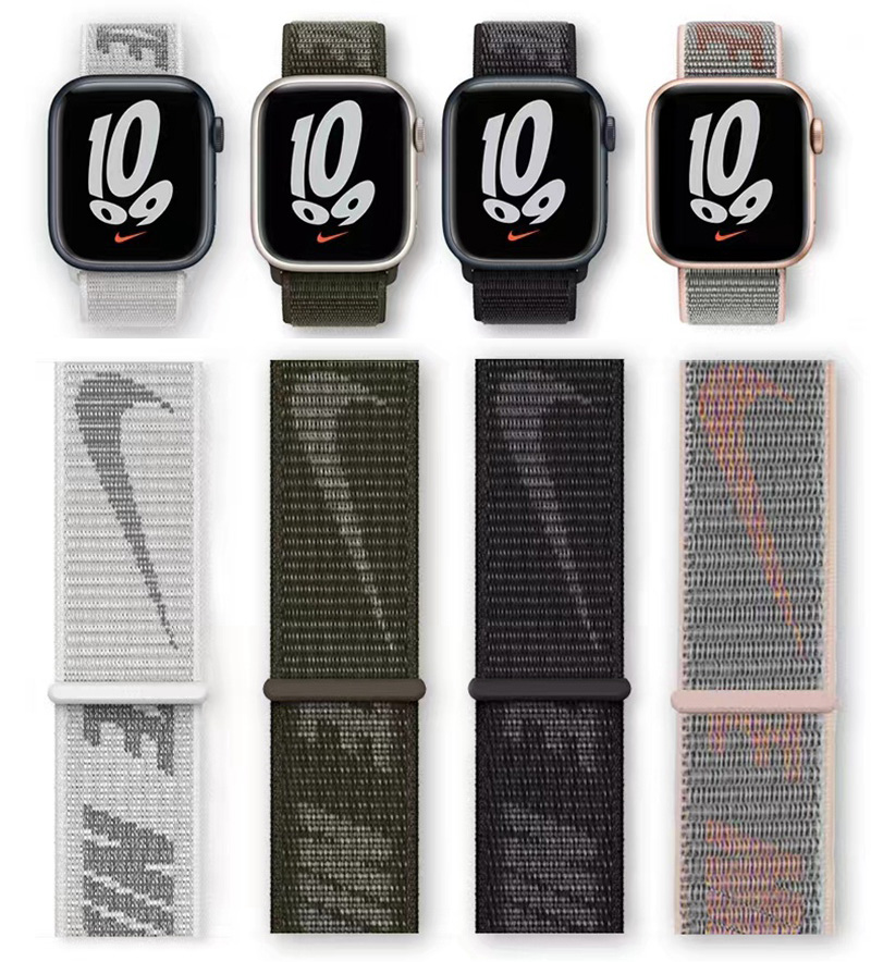 Nike/ナイキ ブランド アップル ウォッチ8/se2/ultra/7ハンド モノグラム 腕時計 ストラップ 芸能人