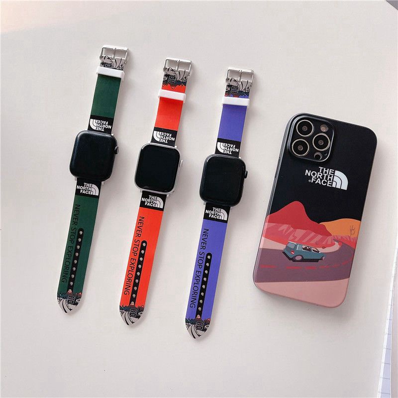 The North Face ザ・ノース・フェイス ブランド Apple Watch アップル ウォッチ 8/se2/ultra/7/6/se/5/4ハンド男女