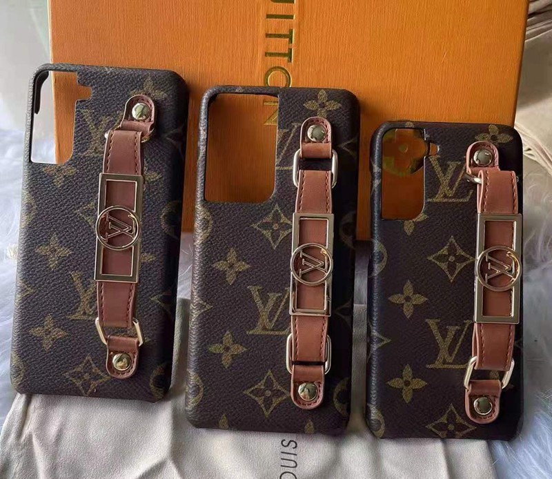 LV/ルイヴィトン ブランド iphone se3/13 pro max/13 pro/13ケース 激安 Galaxy S22/S22+/S22 Ultra チェーン付き落下保護